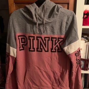 PINK Victoria’s Secret cowl neck hoodie
